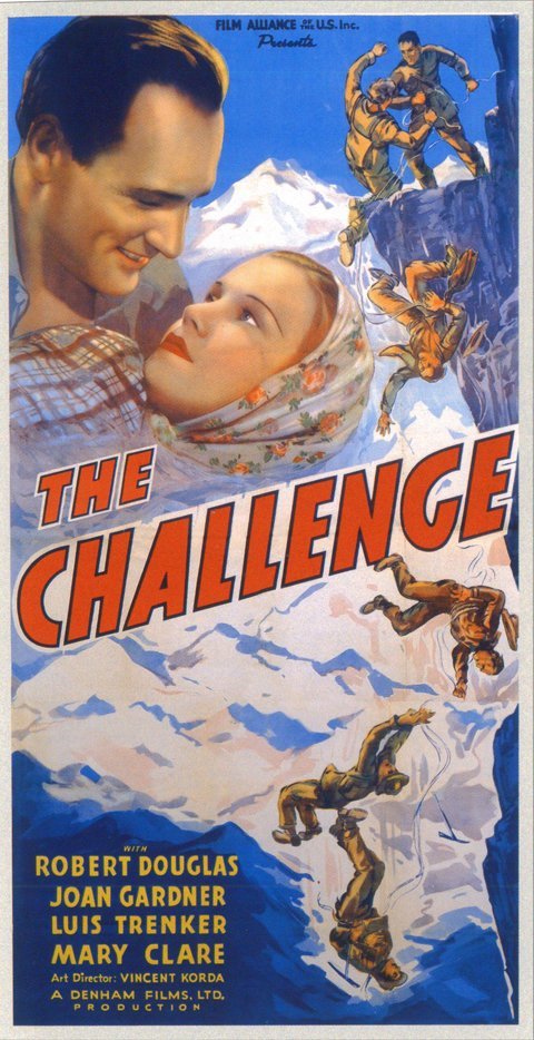 Placat dl film dla verscion americana dl 1938. Culezion Museo Nazionale della Montagna Torino Placat dl film dla verscion americana dl 1938. Culezion Museo Nazionale della Montagna Torino