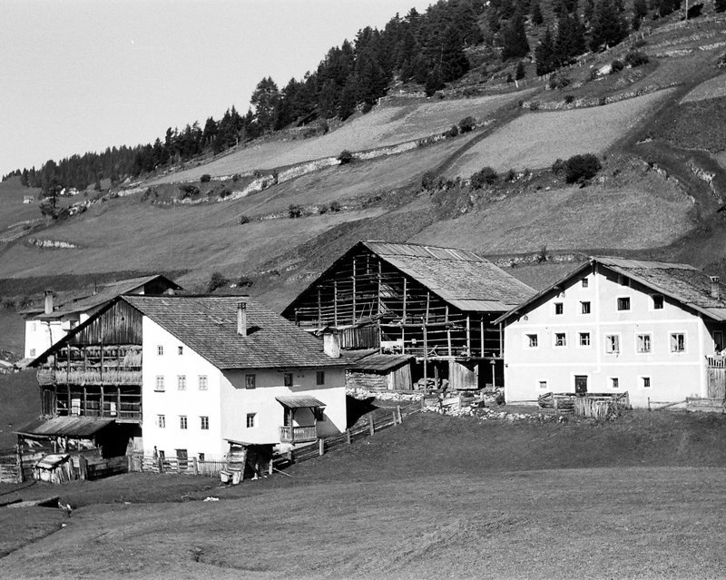 Cëdepuent (Tla Vila, Sëlva), 29.9.1956; © Foto: Wilhelm Lutz Cëdepuent (Tla Vila, Sëlva), 29.9.1956; © Foto: Wilhelm Lutz